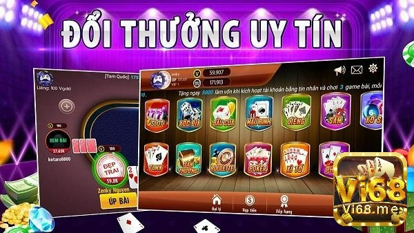 Game đổi thưởng thu hút với những phần thưởng lớn