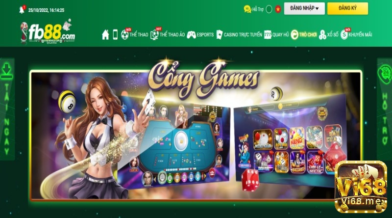 Kho game đổi thưởng số 1 tại FB88