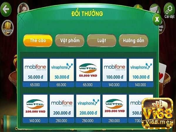 Tải game đánh bài đổi thẻ