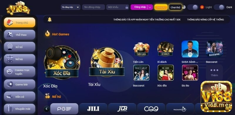 Vì sao nên choi game danh bài tại Vi68?