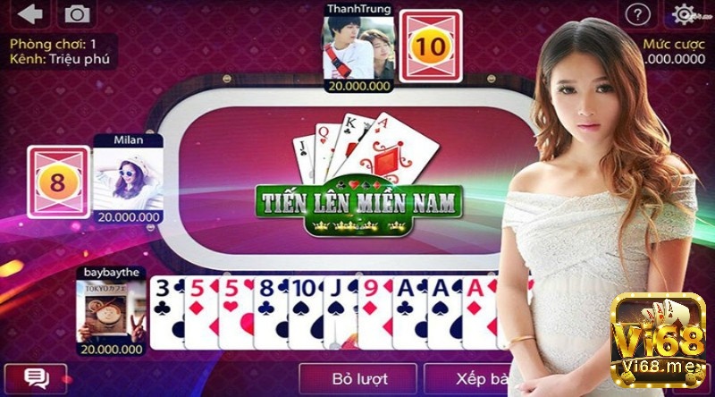 Hướng dẫn chơi game danh bai mien phi Tiến lên miền nam