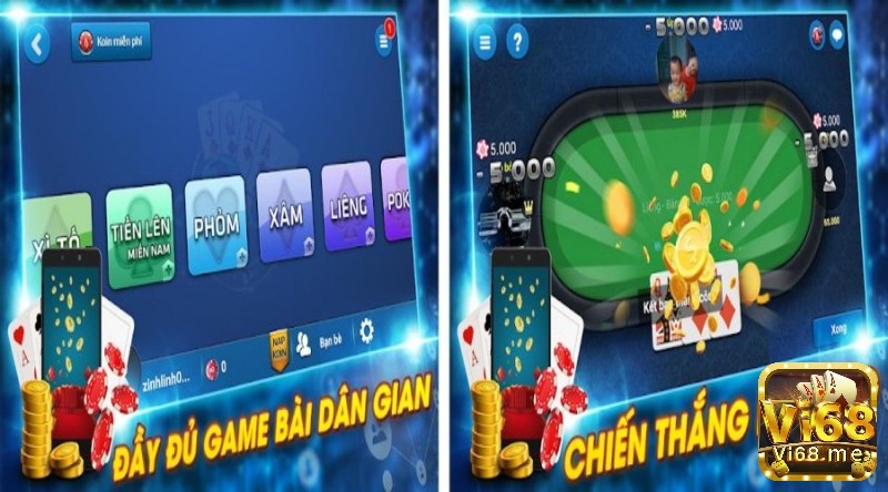 Thế giới game bài cực chất của Beme game danh bai