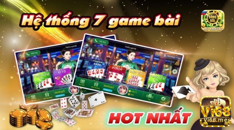 Kho game đa dạng tại Icasino doi thuong