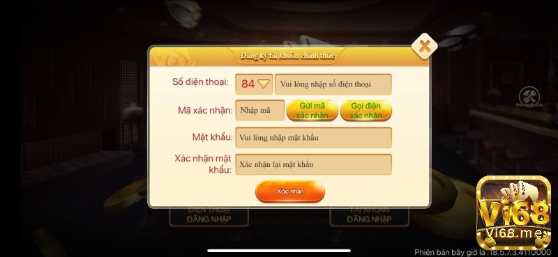 Cổng game vi688