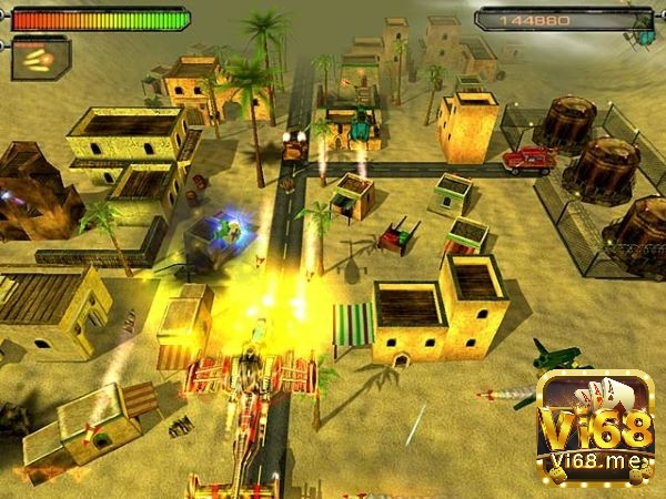 Đồ họa của game Air Strike 3D được thiết kế khá ấn tượng