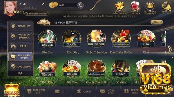 Cổng game CFUN68 sở hữu lượng người chơi đông đảo