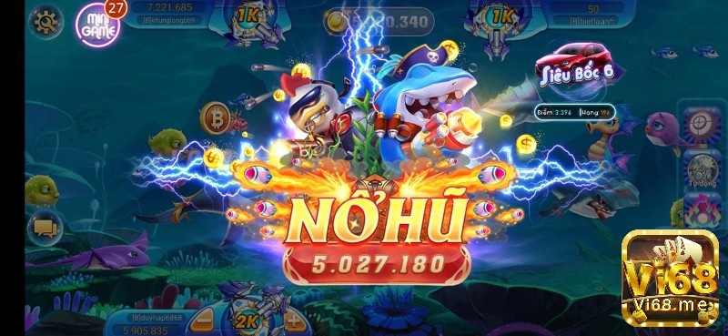 Hình ảnh có trong game Thánh bắn cá H5