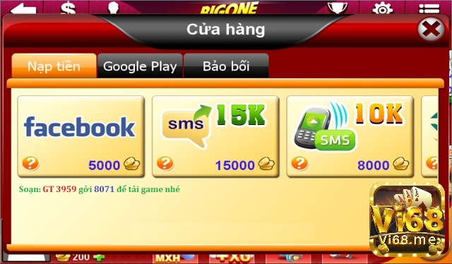 Top những game nap sms nổi bật hiện nay trên thị trường