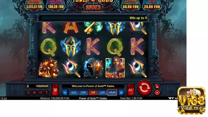 Slot này có 5 cuộc cùng 3 hàng và 243 cách giành chiến thắng