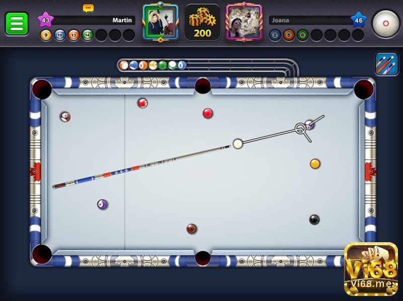 Nhiệm vụ của người chơi trong 8 Ball Pool là đánh bại các đối thủ của mình