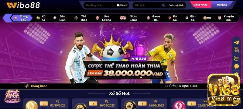 Tìm hiểu thông tin cổng game Wibo88