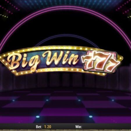 Game Slot Big Win 777 cổ điển của PlaynGo thưởng tới x5000