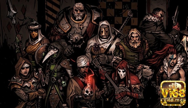 Game offline hay cho PC - Darkest Dungeon