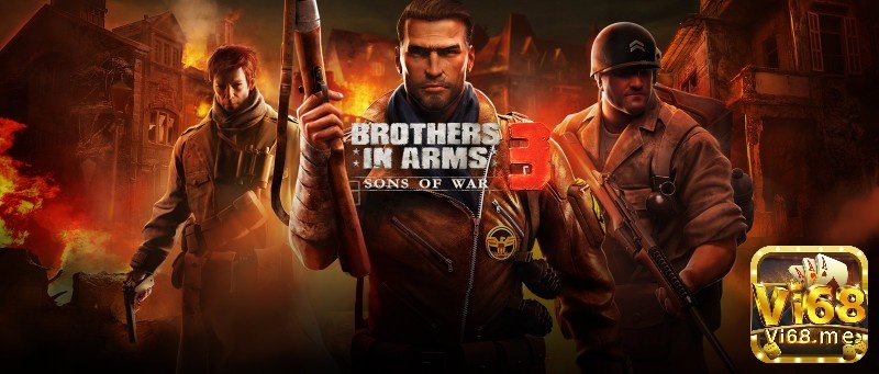 Game offline hay cho iOS game bắn súng hấp dẫn Brothers in Arms 3