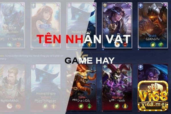 Cách tạo tên game hay đẹp chất dành cho nam