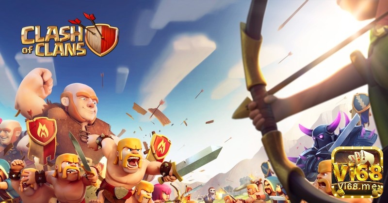 Game chiến thuật xây dựng quân đội hay mobile Clash of Clans