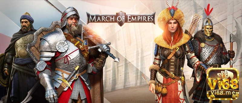 Game chiến thuật xây dựng quân đội hay mobile March of Empires