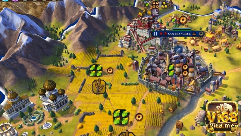 Game chiến thuật xây dựng quân đội hay mobile Civilization VI