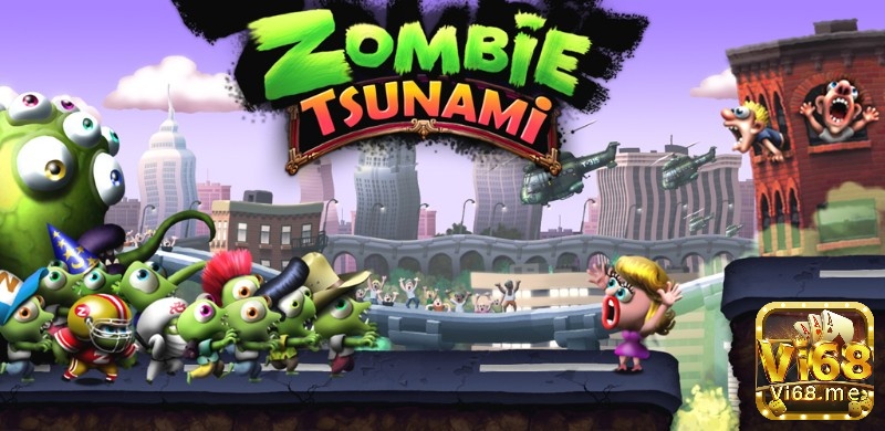 Zombie Tsunami là game offline hay cho android chạy vô tận có lối chơi vui nhộn và hấp dẫn