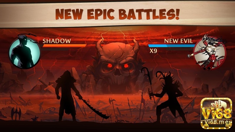 Shadow Fight 2 mang đến trải nghiệm chiến đấu đối kháng cực kỳ chân thực